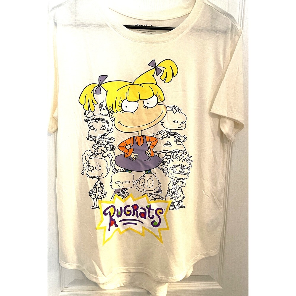Women's Nickelodeon RUGRATS Ivory T-Shirt Size  XX-Large (19)